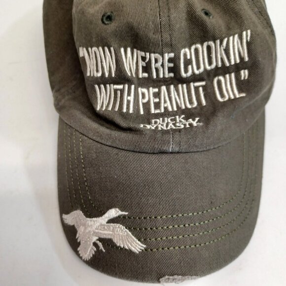 Duck Dynasty Ball Cap Hat Now We’re Cooking With Peanut Oil - Picture 9 of 9